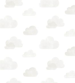 Soft Cloud Wallpaper by Today Interiors Grey