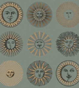 Soli Wallpaper by Cole & Son Sage & Rose Gold