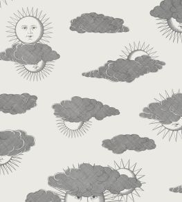 Soli e Nuvole Wallpaper by Cole & Son Black & White