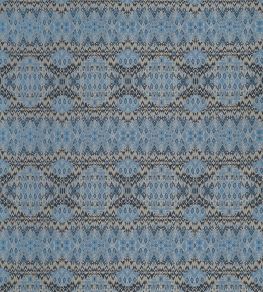 Songket Fabric by Jim Thompson Indigo