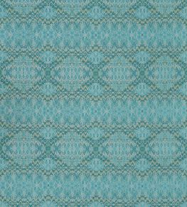Songket Fabric by Jim Thompson Turquoise