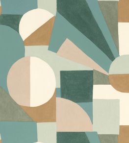 Sonia Wallpaper by Casamance Celadon