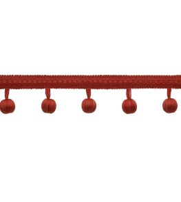 Sophie Beaded Fringe Trimming by Samuel & Sons Currant