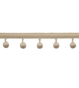 Sophie Beaded Fringe Trimming by Samuel & Sons Dove