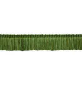 Sophie Brush Fringe Trimming by Samuel & Sons Basil
