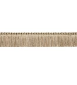 Sophie Brush Fringe Trimming by Samuel & Sons Dove