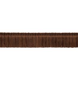 Sophie Brush Fringe Trimming by Samuel & Sons Walnut