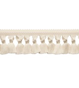 Sophie Tassel Fringe Trimming by Samuel & Sons Cream