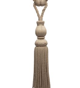 Sophie Tassel Tieback Trimming by Samuel & Sons Dove
