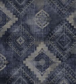 Soumakh Fabric by Warwick Indigo