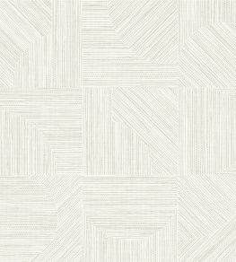 Splice Wallpaper by Arte Washed White