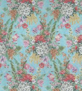 Spring Garden Fabric by Madeaux 02 Blue