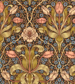 Spring Thicket Velvet Fabric by Morris & Co Old Fashioned