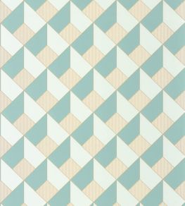Square Wallpaper by Caselio Bleu Petrole