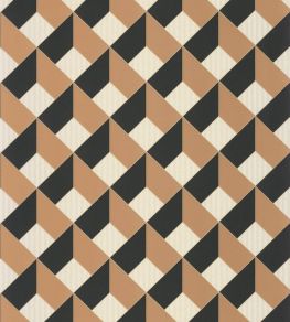 Square Wallpaper by Caselio Noir Camel