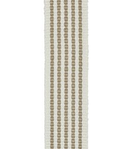 St Ives Stripe Braid Trimming by Ian Mankin Oatmeal