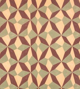 Stars Wallpaper by Kirkby Design Radicchio