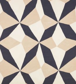 Stars Recycled Fabric by Kirkby Design Monochrome