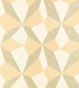 Stars Recycled Fabric by Kirkby Design Pistachio