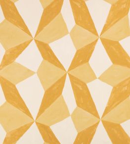 Stars Recycled Fabric by Kirkby Design Sunshine