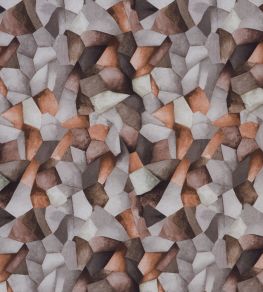 Statue Fabric by Prestigious Textiles Rust