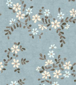 Stellata Wallpaper by Lewis & Wood Misty
