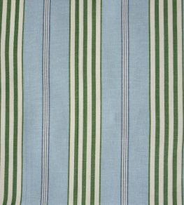 Steyning Fabric by Titley and Marr Emerald, Cobalt & Sky