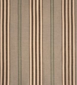 Steyning Fabric by Titley and Marr Walnut, Jade & Lichen
