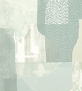 Still Life Wallpaper by Villa Nova Teal
