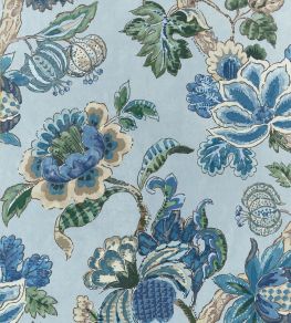 Stockbridge Wallpaper by Anna French Blue