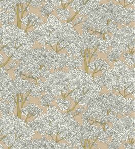Stockend Woods Wallpaper by Josephine Munsey Stepping Stone and Cotswold White