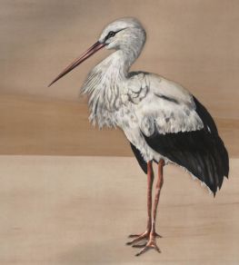 Stork Mother Mural by Coordonne Nude