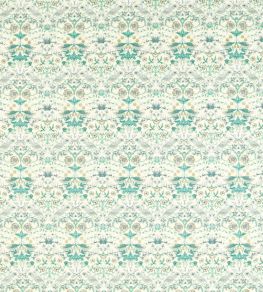 Strawberry Thief Embroidery Fabric by Clarke & Clarke Teal