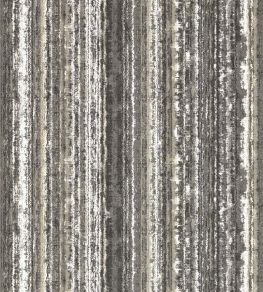 Striatus Wallpaper by Clarke & Clarke Charcoal/Gilver