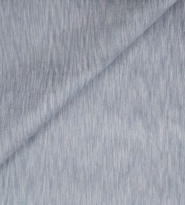 Stried Velvet Fabric by Jim Thompson Blue Ice