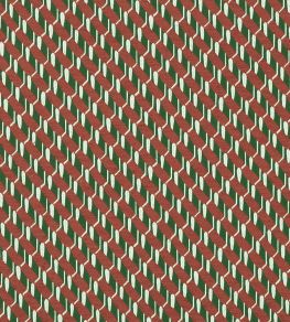 Stripes Fabric by Nobilis Red