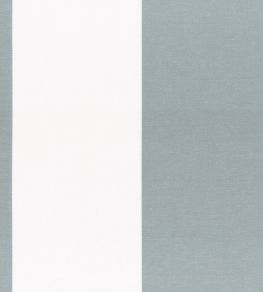 Studio Stripe Fabric by Ian Mankin Mist