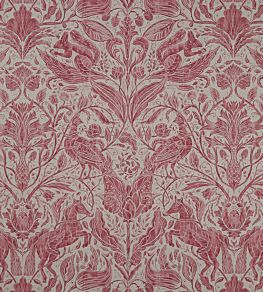 Forest Trail Fabric by Studio G Raspberry