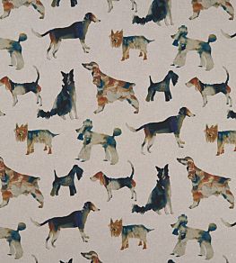 Walkies Fabric by Studio G Linen
