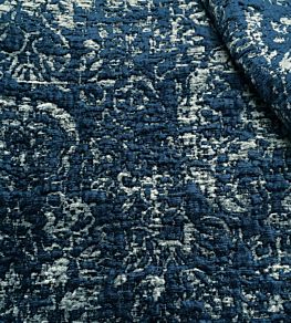 Sulla Fabric by Ian Sanderson Ink Blue