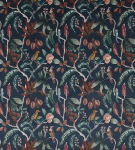 Sumatra Fabric by Prestigious Textiles Cobalt