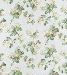 Sussex Hydrangea Fabric by Anna French Soft Blue