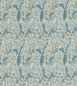 Sweet Briar Fabric by Morris & Co Mineral/Linen