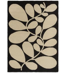 Sycamore Rug by Orla Kiely Black