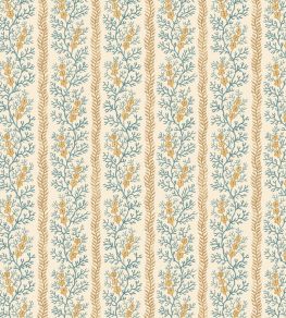 Symington Wallpaper by GP & J Baker Ochre/Blue
