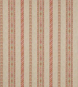 Tait Stripe Fabric by Colefax and Fowler Red/Green