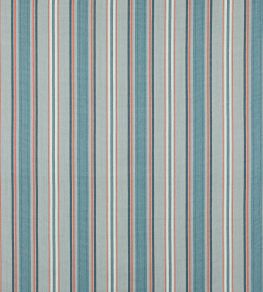 Tango Stripe Fabric by Jane Churchill Aqua