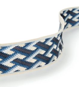 Taniska Braid Trimming by Osborne & Little Indigo