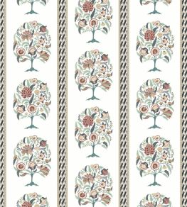 Taniska Fabric by Osborne & Little Eucalyptus/Charcoal