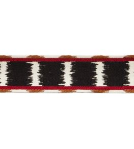 Taos Embroidered Border Trimming by Samuel & Sons Pinon